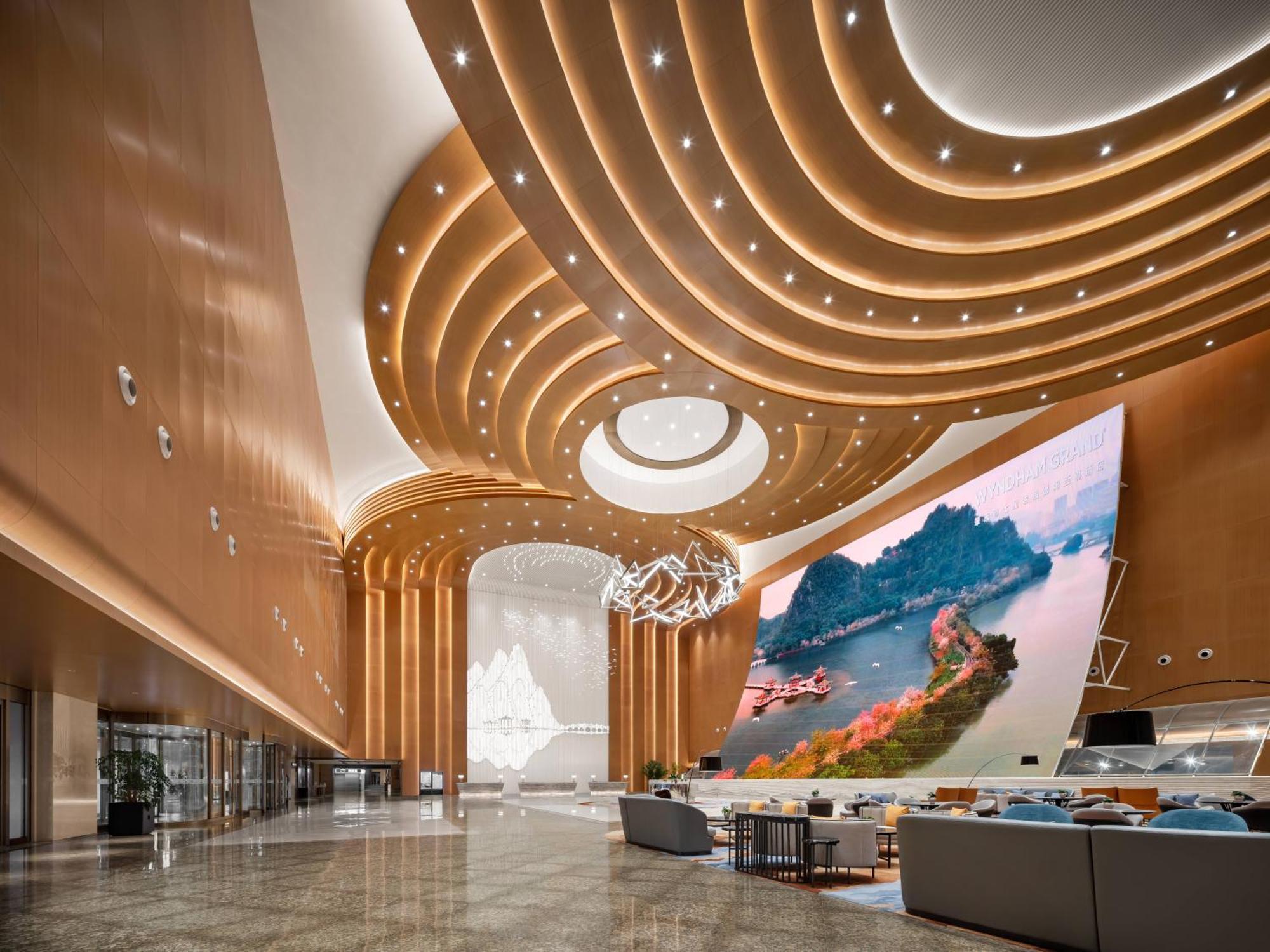 Wyndham Grand Zhaoqing Downtown Hotell Exteriör bild